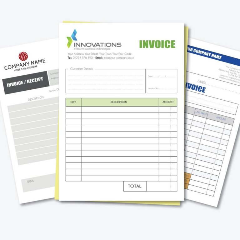 Invoice Order Sign Invoice/ Order Pad - Signs Printing