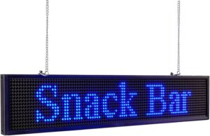 LED scrolling signs for shop front