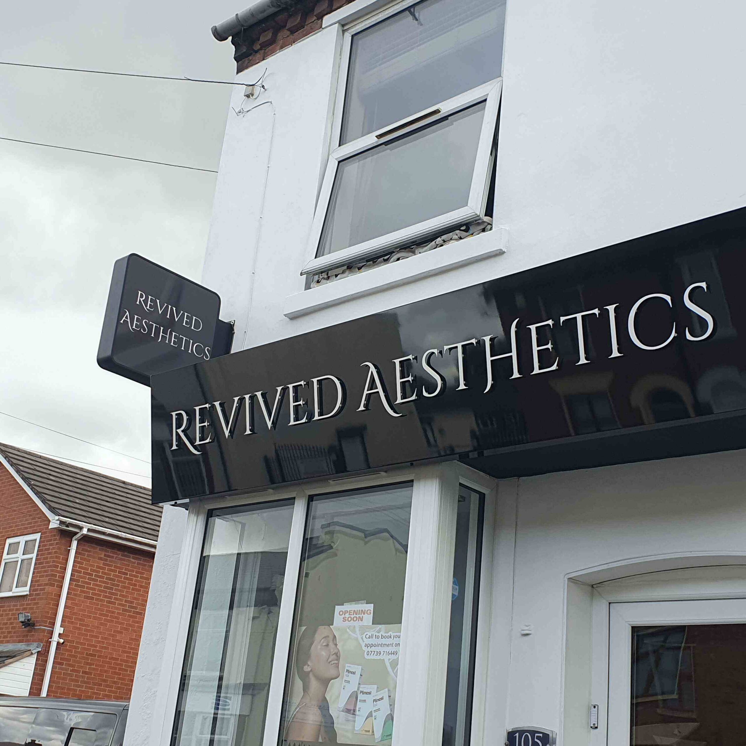 Custom LED signs manufactured by a sign maker in Birmingham