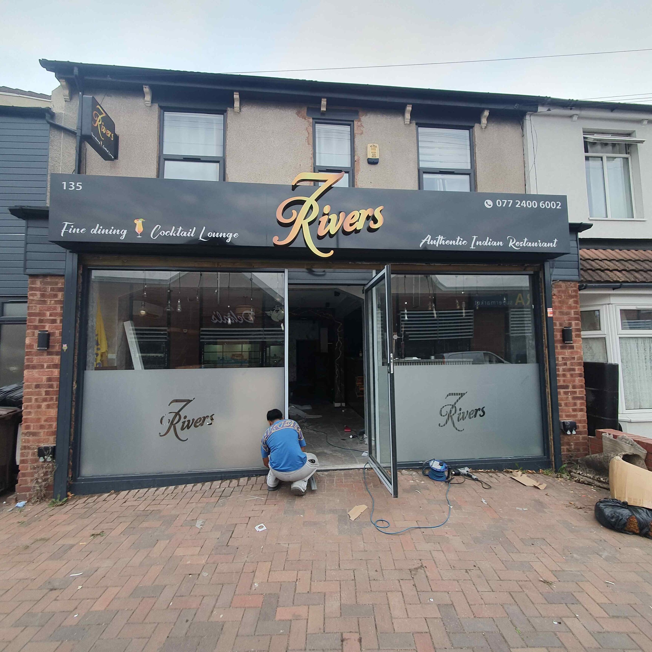 Custom LED signs manufactured by a sign maker in Wolverhampton