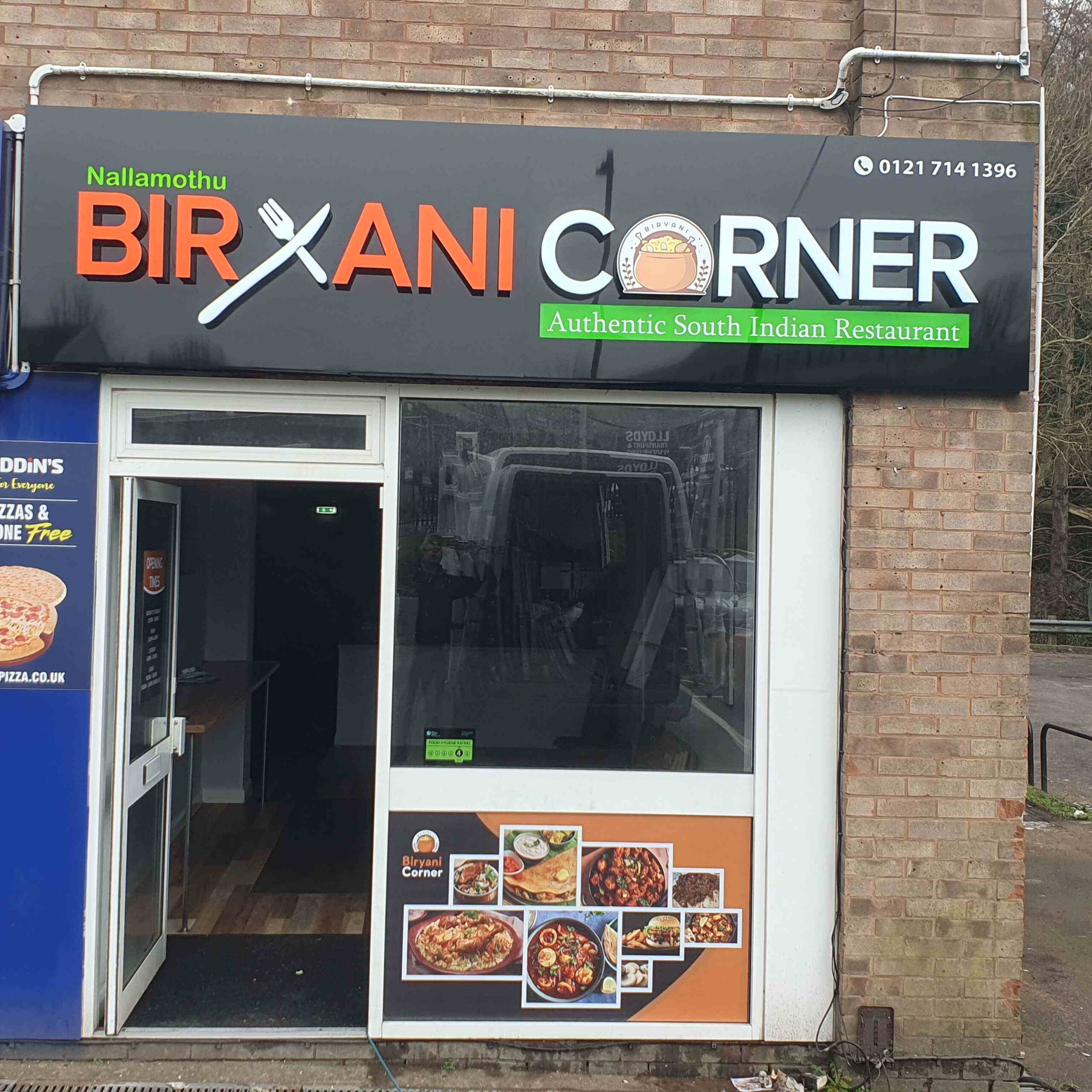 Custom shop signs designed and installed in Birmingham