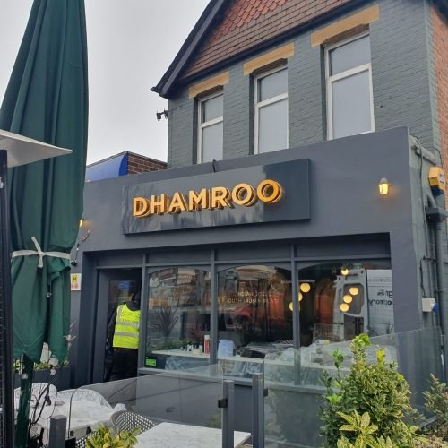 High quality box letter by The Sign & Print factory